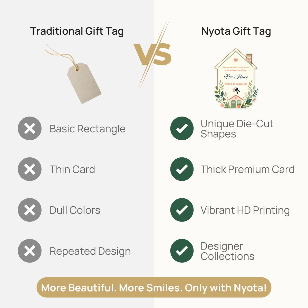 NYOTA House Warming Gift Tags