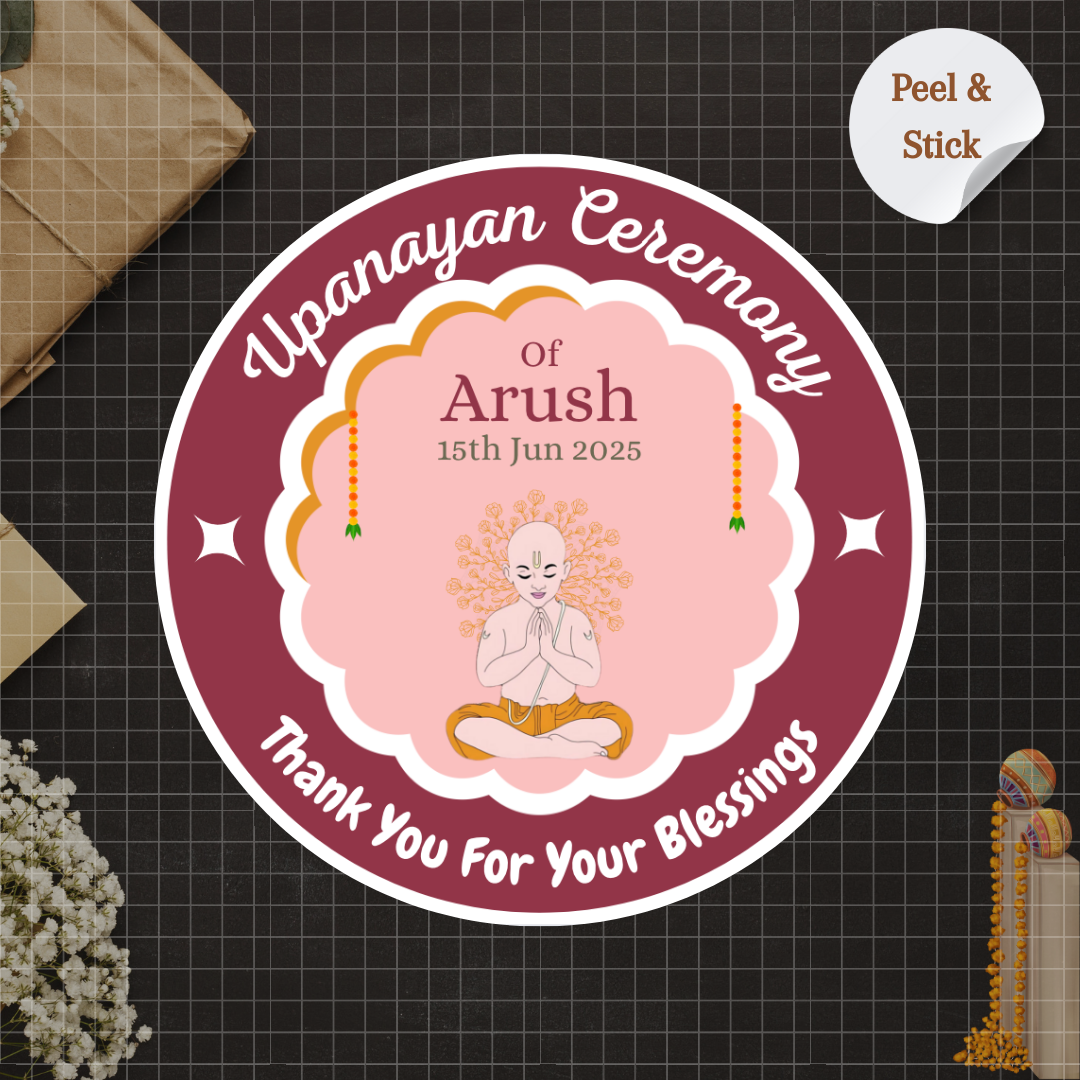 Upanayanam, Thread Ceremony Stickers
