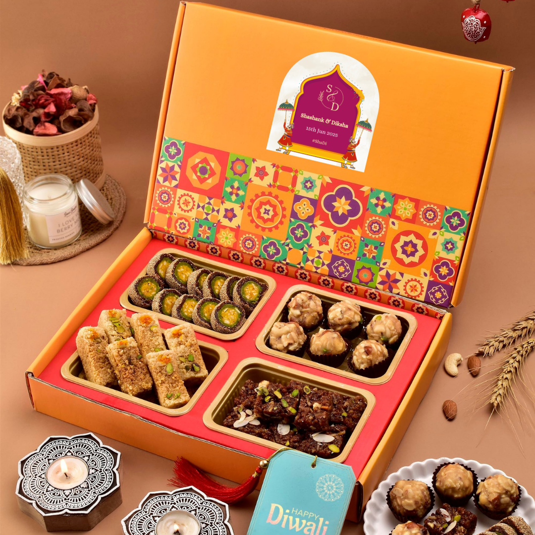 Ethnic Rajasthani Shaped Sticker - LUXE