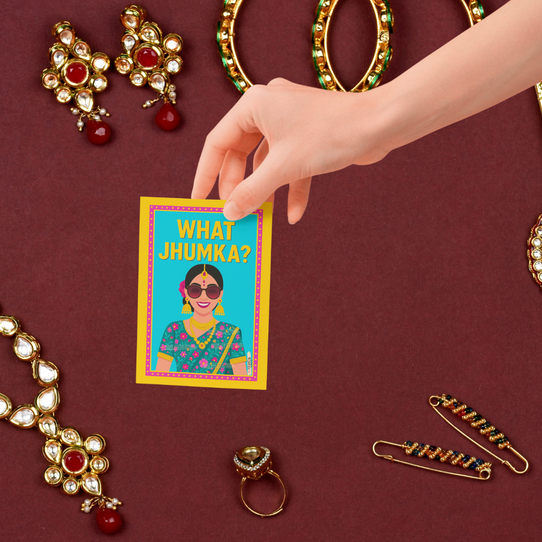 Jhumka Cards for return favour