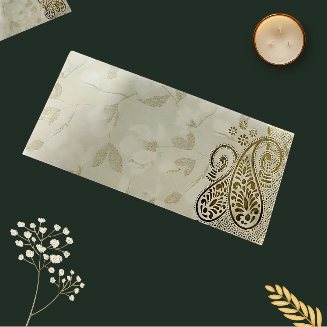 Boho Beige Shagun Envelope