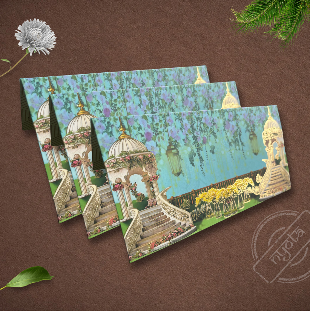 Gold Foil Royal Shagun Envelope