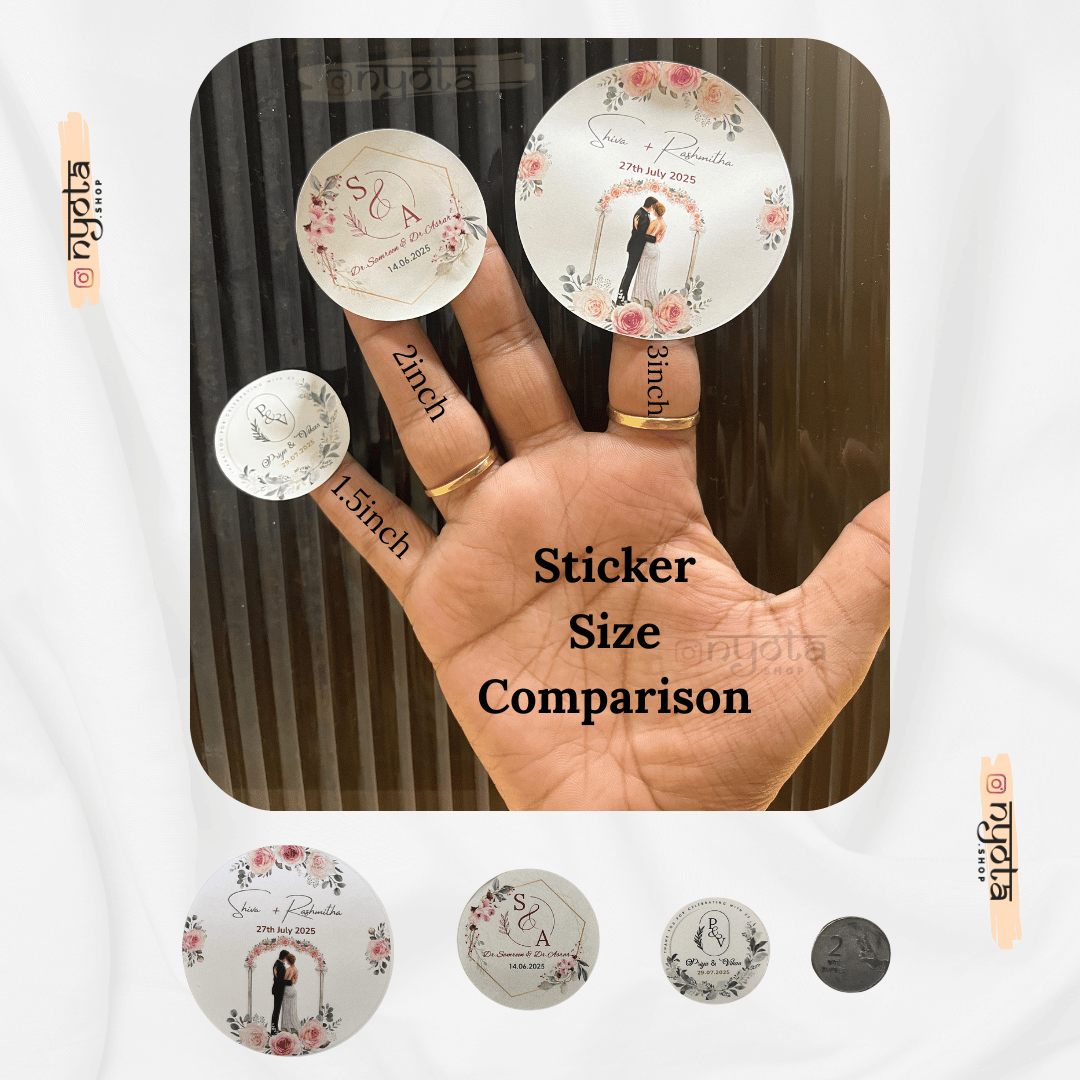 Rajasthani Mehendi Wedding Sticker Set