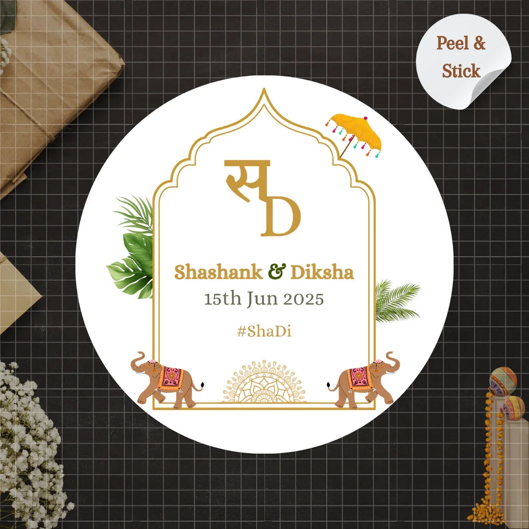 Wedding Gift Stickers