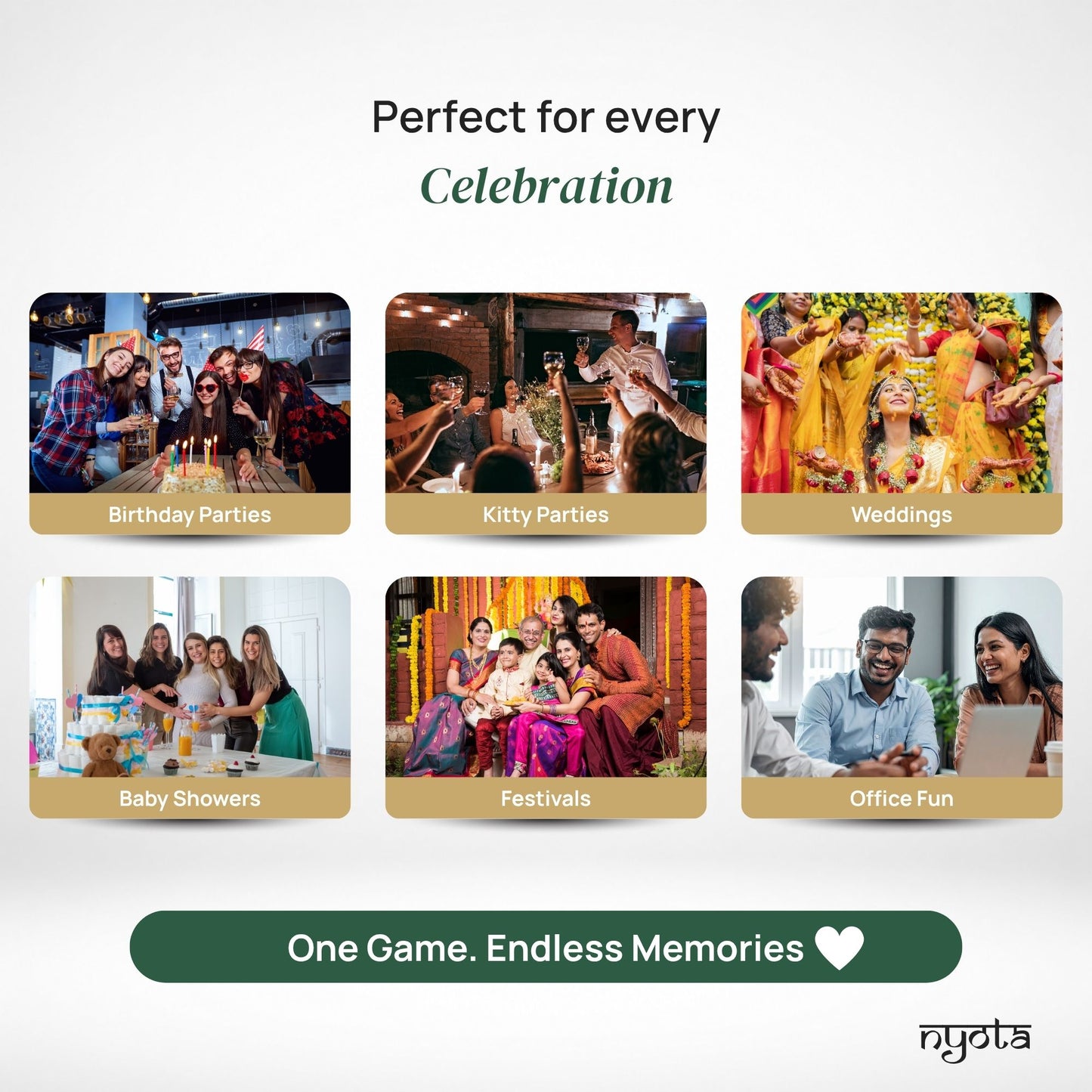 Happy Diwali Tambola Tickets – Premium Festival Theme Housie Game Cards for Diwali Party, Lakshmi Puja, Family Gathering, Office Celebration & Society Events