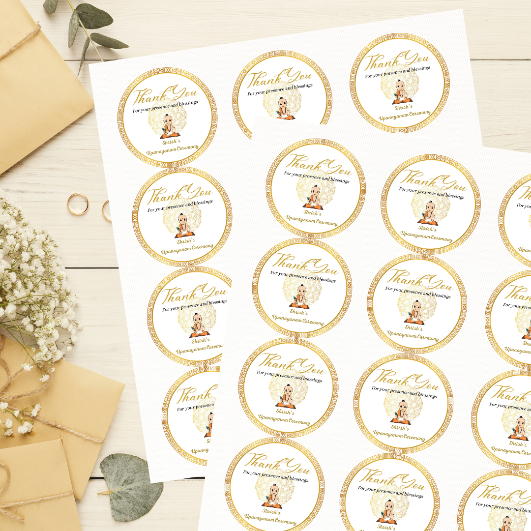 Upanayanam, Thread, Janeu Stickers