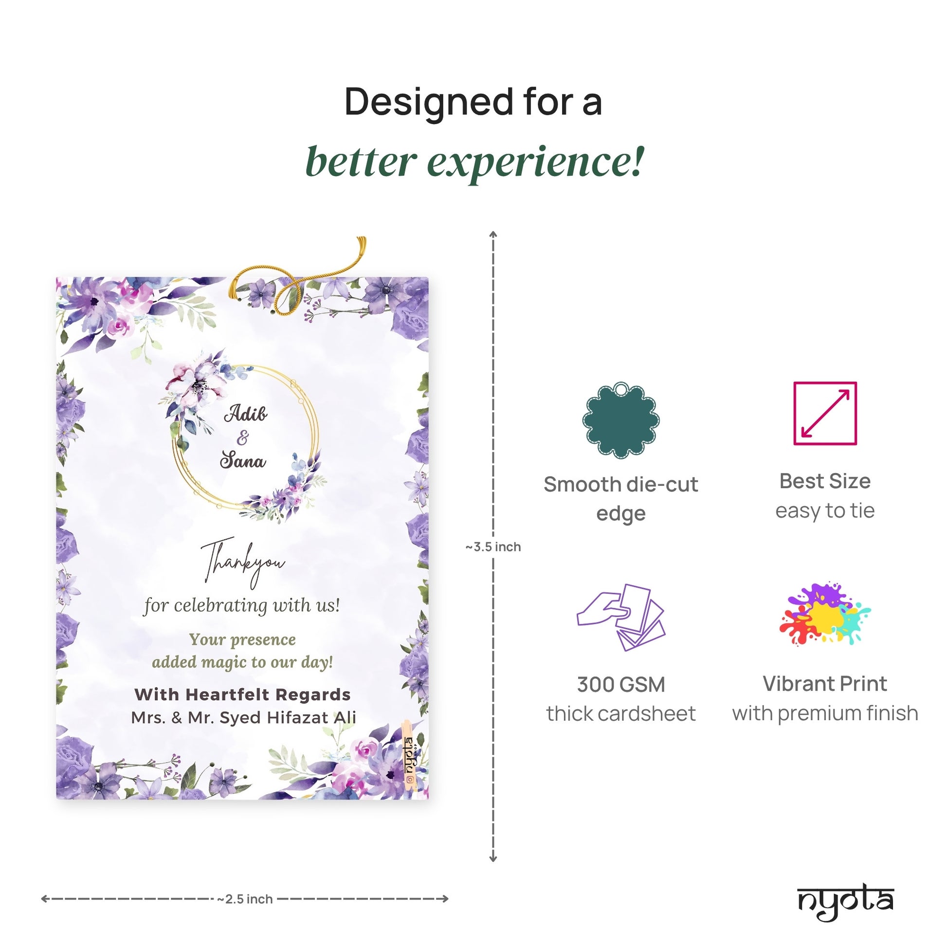 Design: Purple Floral