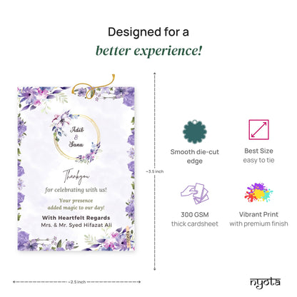 Design: Purple Floral