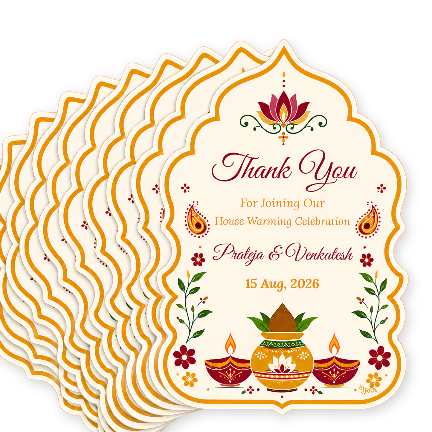 NYOTA House Warming Grah Pravesh Gift Tags