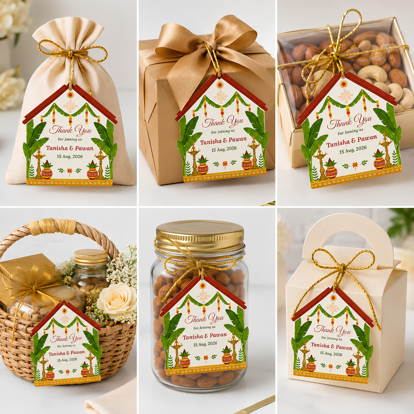 NYOTA House Warming Grah Pravesh Gift Tags