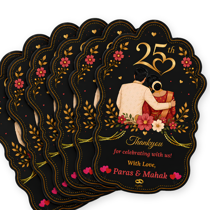 NYOTA 25th Anniversary Thank You Gift Tags