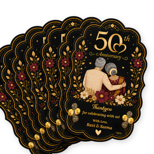 NYOTA 50th Anniversary Thank You Gift Tags