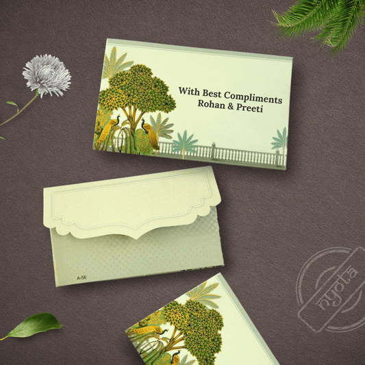 Pichwai Theme Mini Shagun Envelope