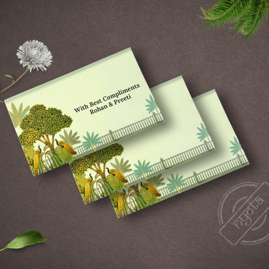 Pichwai Theme Mini Shagun Envelope