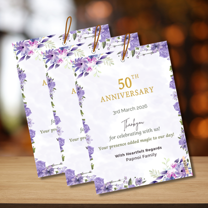 Anniversary Thank You Gift Tag