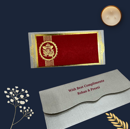 Ethnic Red Shagun Envelope