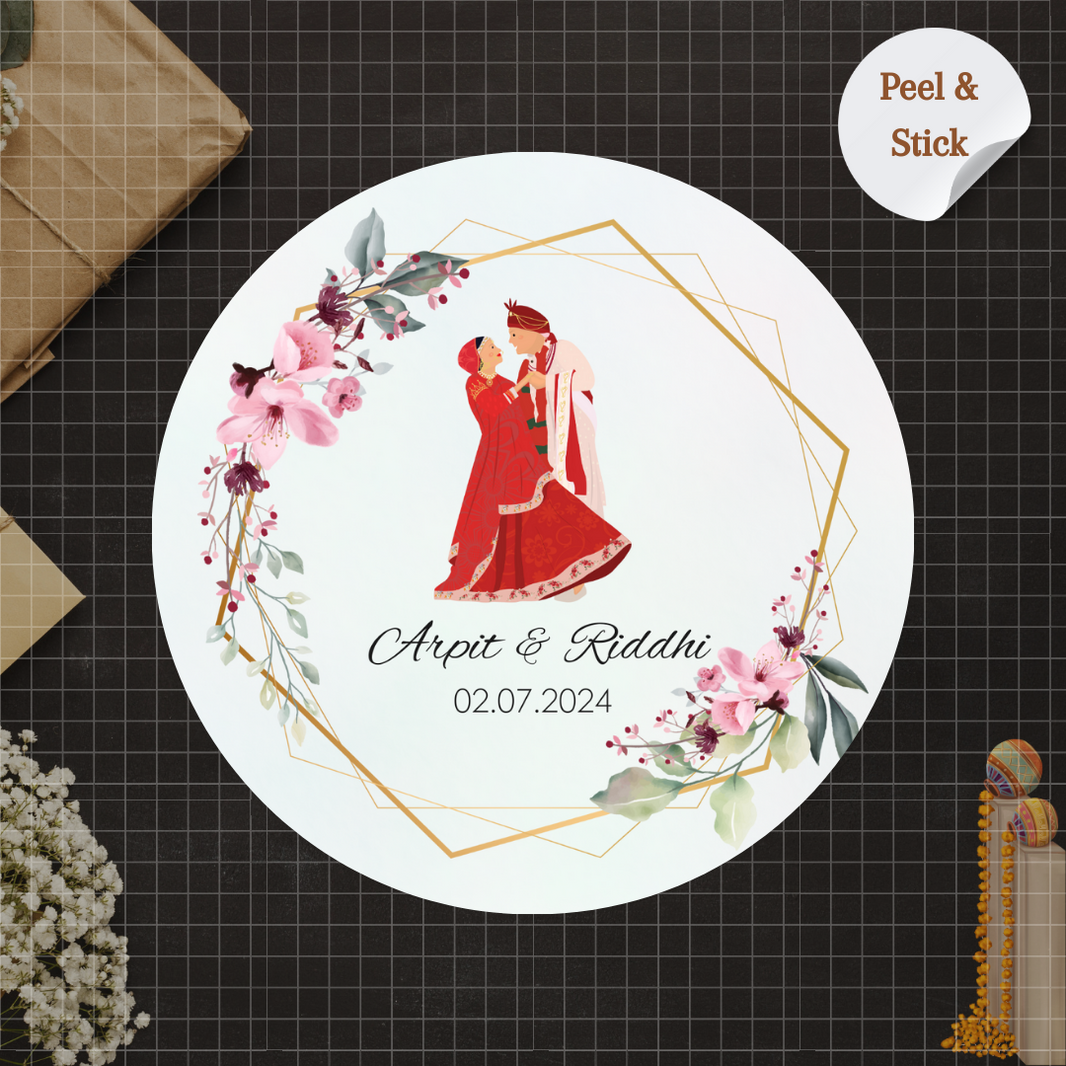 Sticker Wedding42412189