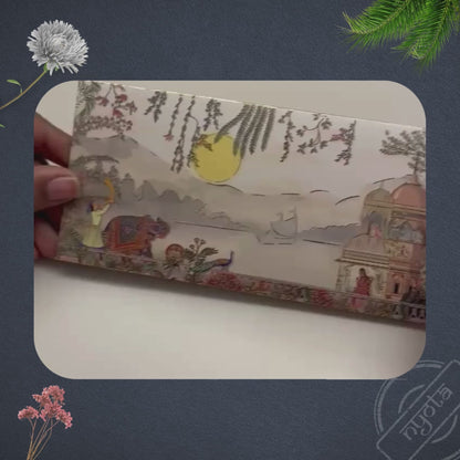 Pichwai Theme Shagun Envelope